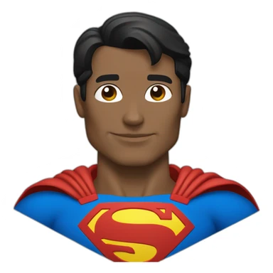 Superman gentil sticker