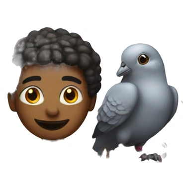 birthdayparty with pigeon sticker