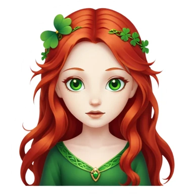 Irish fairy sticker