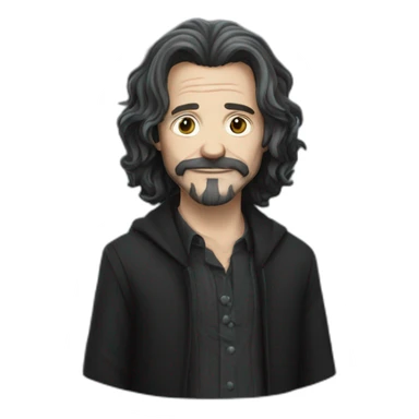 Sirius black sticker