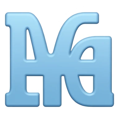 light blue word "AMEN" simple font in rectangle sticker