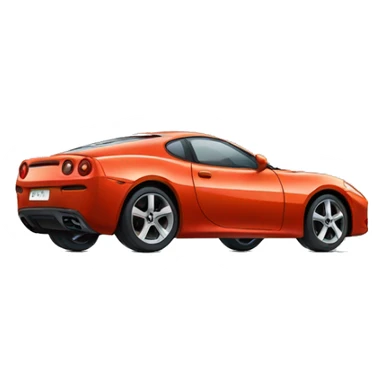 A sports car  sticker