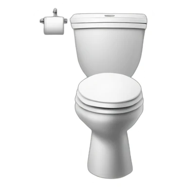 Toilet (disembodied head inside toilet bowl) (skibidi toilet) (skibidi 1 meme) sticker