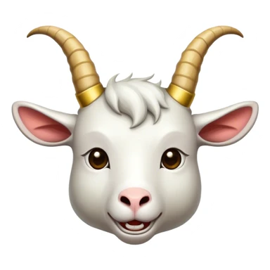 Horn that came from a goat  sticker