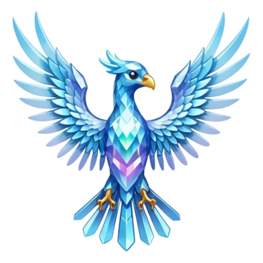 Ice Phoenix sticker