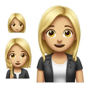 girl cryin for lesson sticker