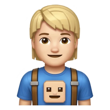 Roblox emoji noob Minecraft  sticker