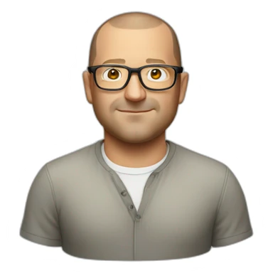 jony ive with glasses sticker