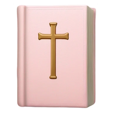pale pink Holy Bible sticker