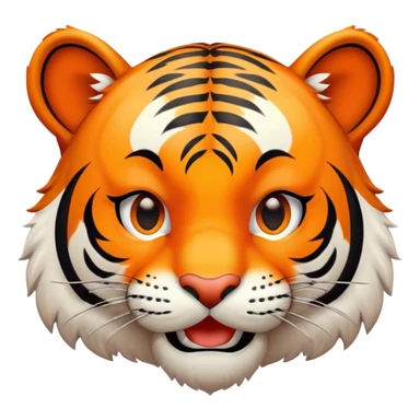 Tiger wink sticker