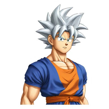 Goku from dragon ball z sticker