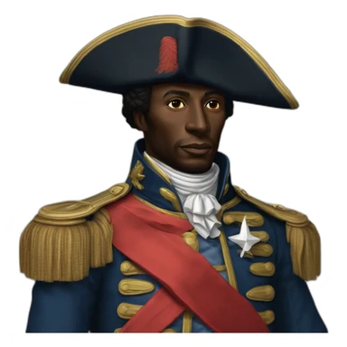 Jean Jacques Dessalines, l’heros de l’indépendance d’Haïti sticker