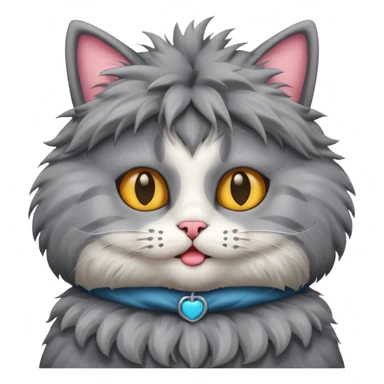 cat with funny costume sticker