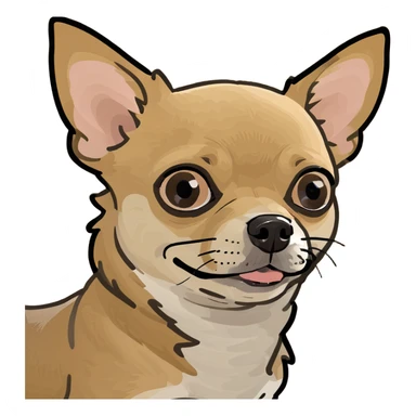 Chihuahua gordito sticker