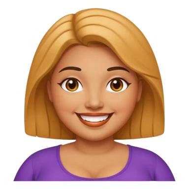 A plus sized woman sticker