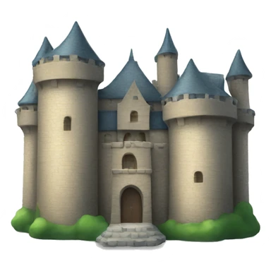 castle made of glass sticker