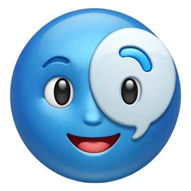 3D bluetooth emoji  sticker