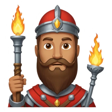Castle Torch Guard sticker