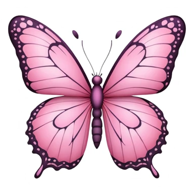 Mariposa rosa  sticker