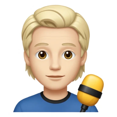 Loam the singer from sweden  sticker