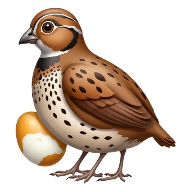 can you make a quail and quail egg emoji sticker