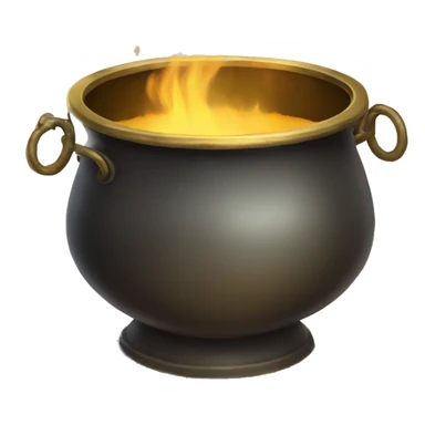 brass cauldron sticker