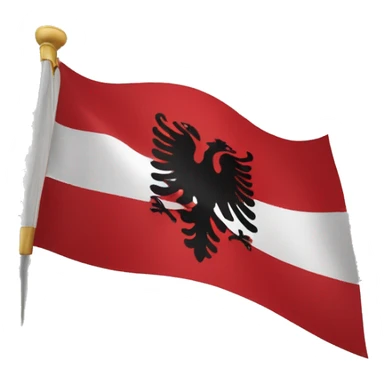 Albanian Dardania flag sticker