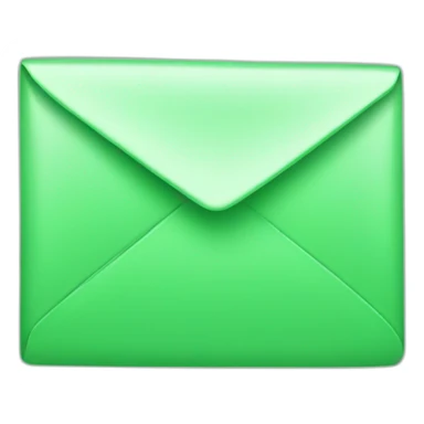M LETTER green sticker