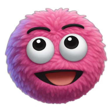 Kirby-Sesame Street sticker