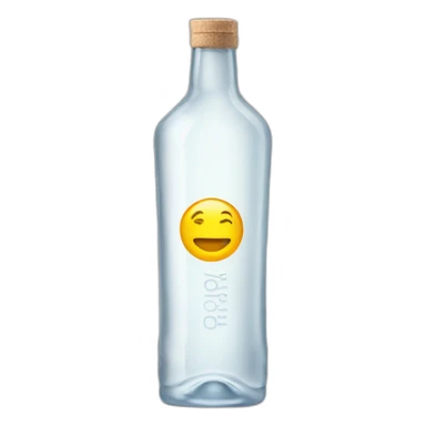 bottle vodka sitting sunbathing sticker