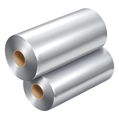  3silver foil roll pack sticker
