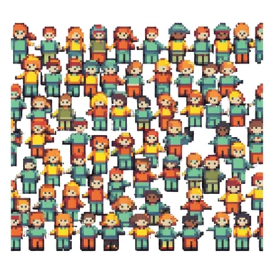 The Goonies group of kids, adventure movie characters sticker