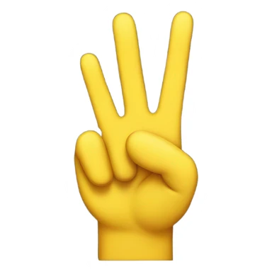 use this same emoji same hand positioning but make it a yellow face emoji sticker