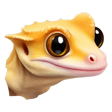 crested gecko sticker