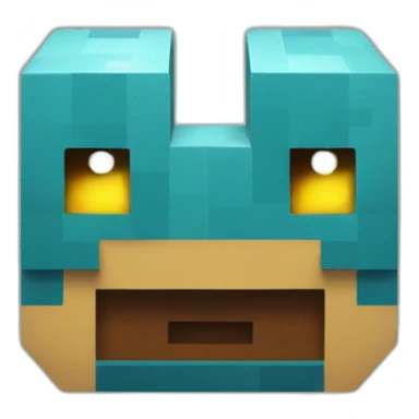 Axolote Minecraft sticker