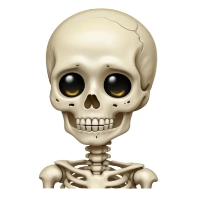 esqueleto chorando sticker