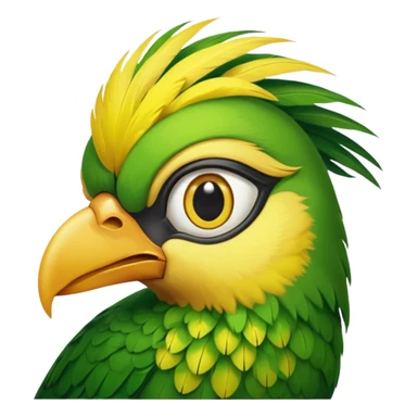 Muhabbet kuş sticker