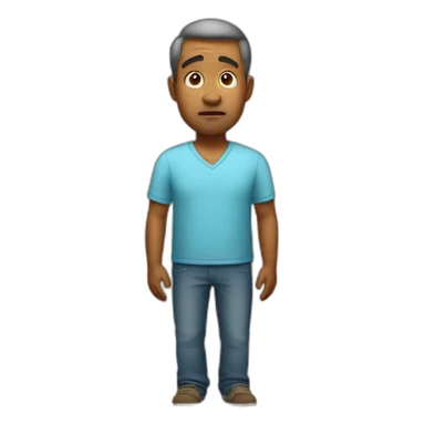 Desperate father sticker