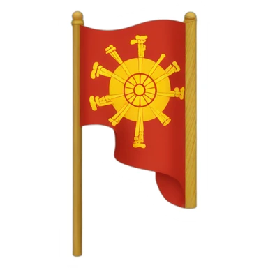 Mongol Empire flag sticker