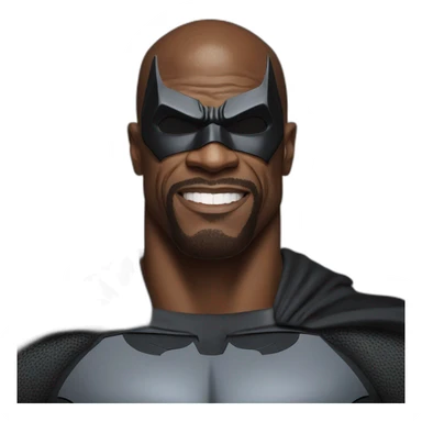 terry crews as batman sticker