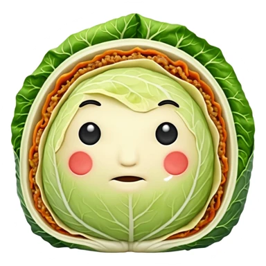 Cabbage roll  with no face sticker