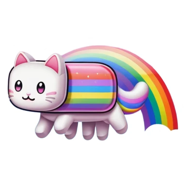 nyan cat sticker