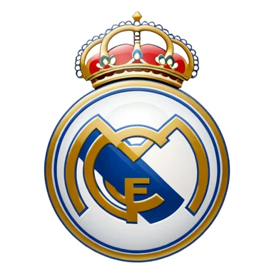 I want an emoji of real madrid logo of football and it should look realistic sticker