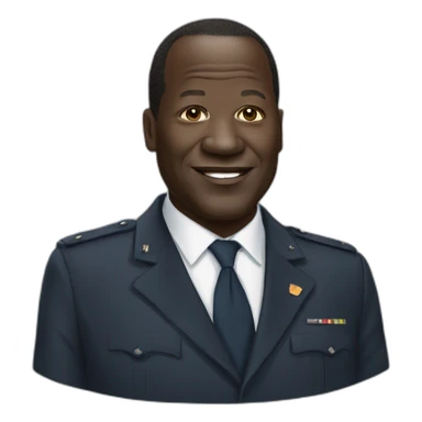 Alassane Ouattara sticker
