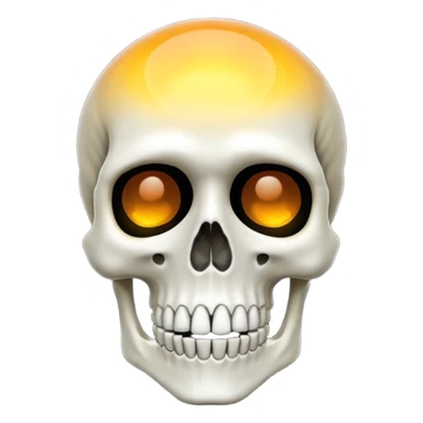 Aura skeleton sticker