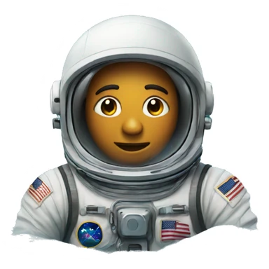 Astronaut in the ocean sticker