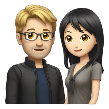 Ulrich Stern with Yumi sticker