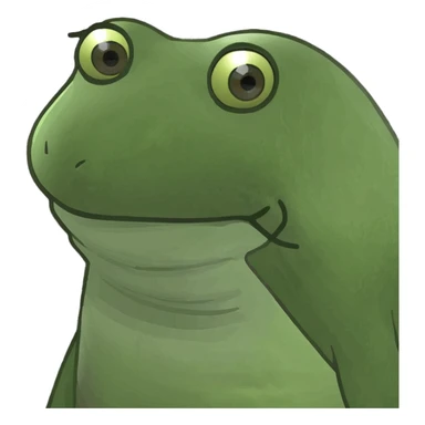 A calm water pond sticker