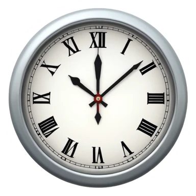 clock tiwh time ticking sticker