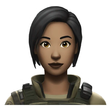 mira from rainbow six seige sticker